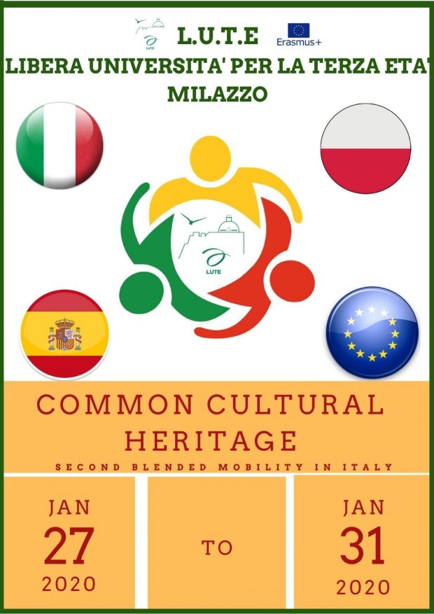 Erasmus+ Common Cultural Heritage: seconda mobilita' in Italia