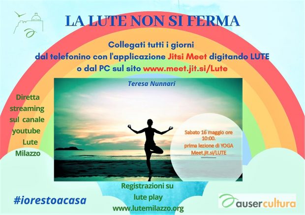 La LUTE non si ferma - TERESA NUNNARI: prima lezione di Yoga