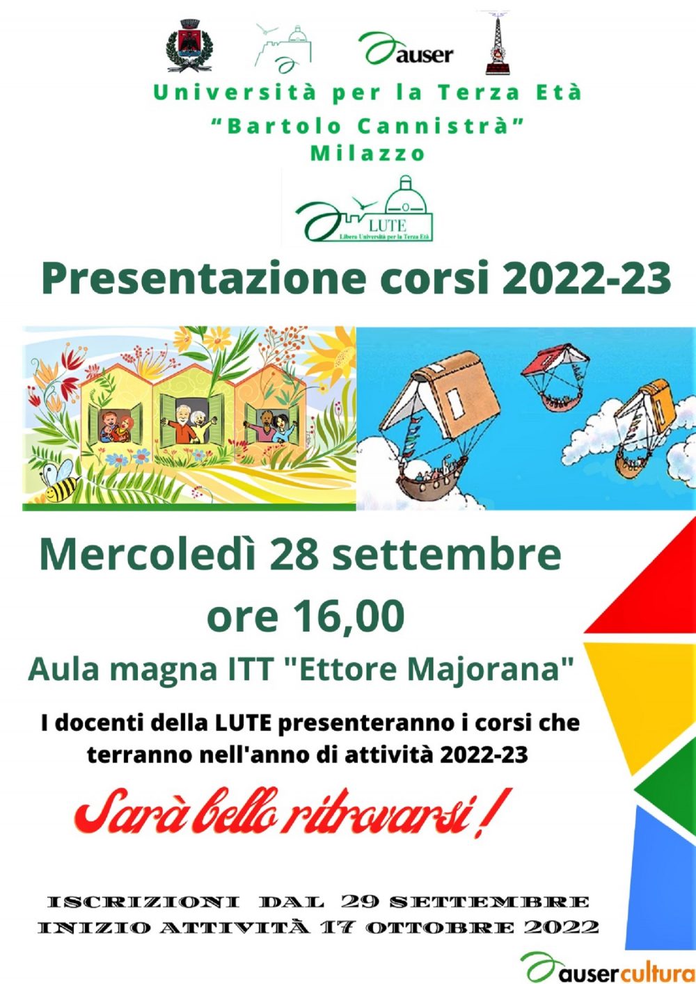 Presentazione corsi A.A. 2022-2023