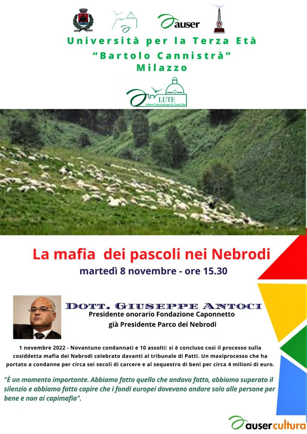 GIUSEPPE ANTOCI: La mafia dei pascoli nei Nebrodi