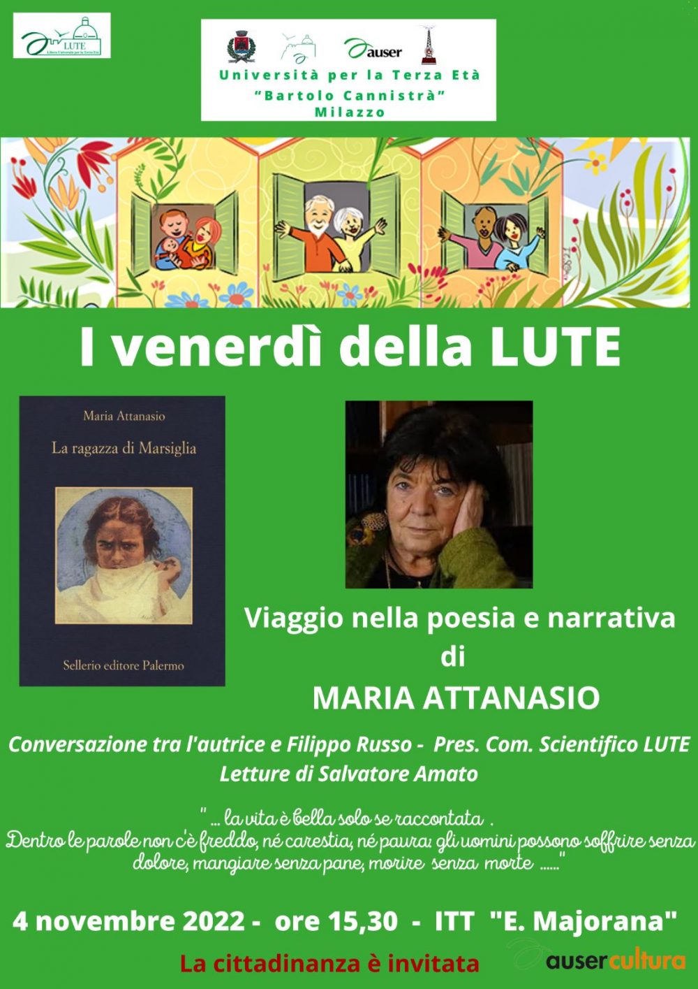 MARIA ATTANASIO: Viaggio nella poesia e narrativa