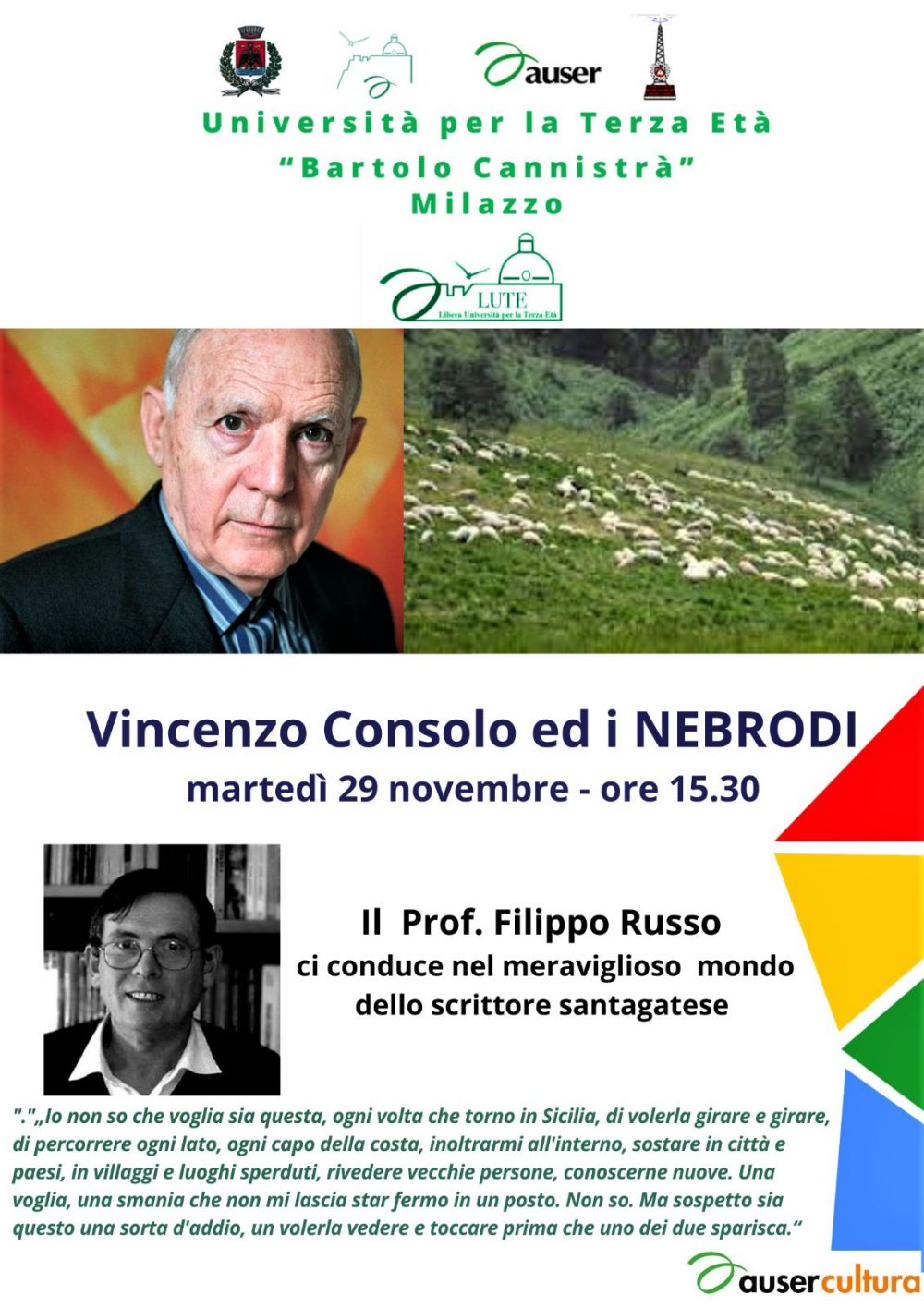 VINCENZO CONSOLO: I Nebrodi
