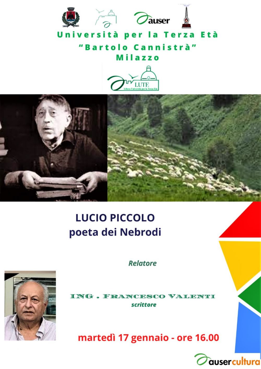 FRANCESCO VALENTI: Lucio Piccolo poeta dei Nebrodi