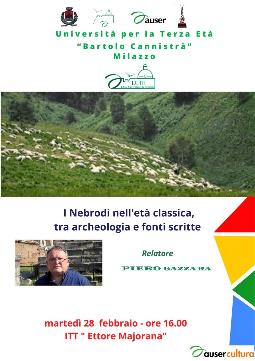 PIERO GAZZARA: I Nebrodi nell'età classica tra archeologia e fonti scritte