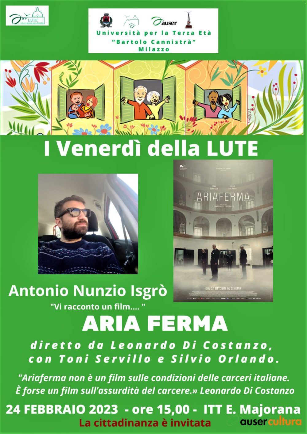 ANTONIO NUNZIO ISGRO': Aria ferma