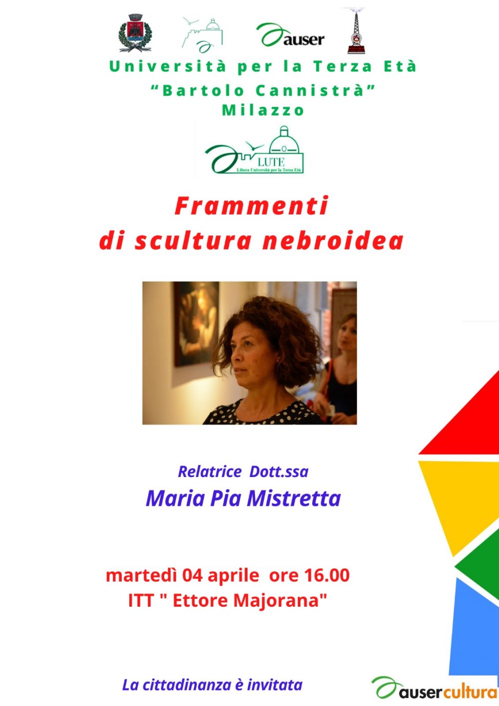 MARIA PIA MISTRETTA: Frammenti di scultura nebroidea
