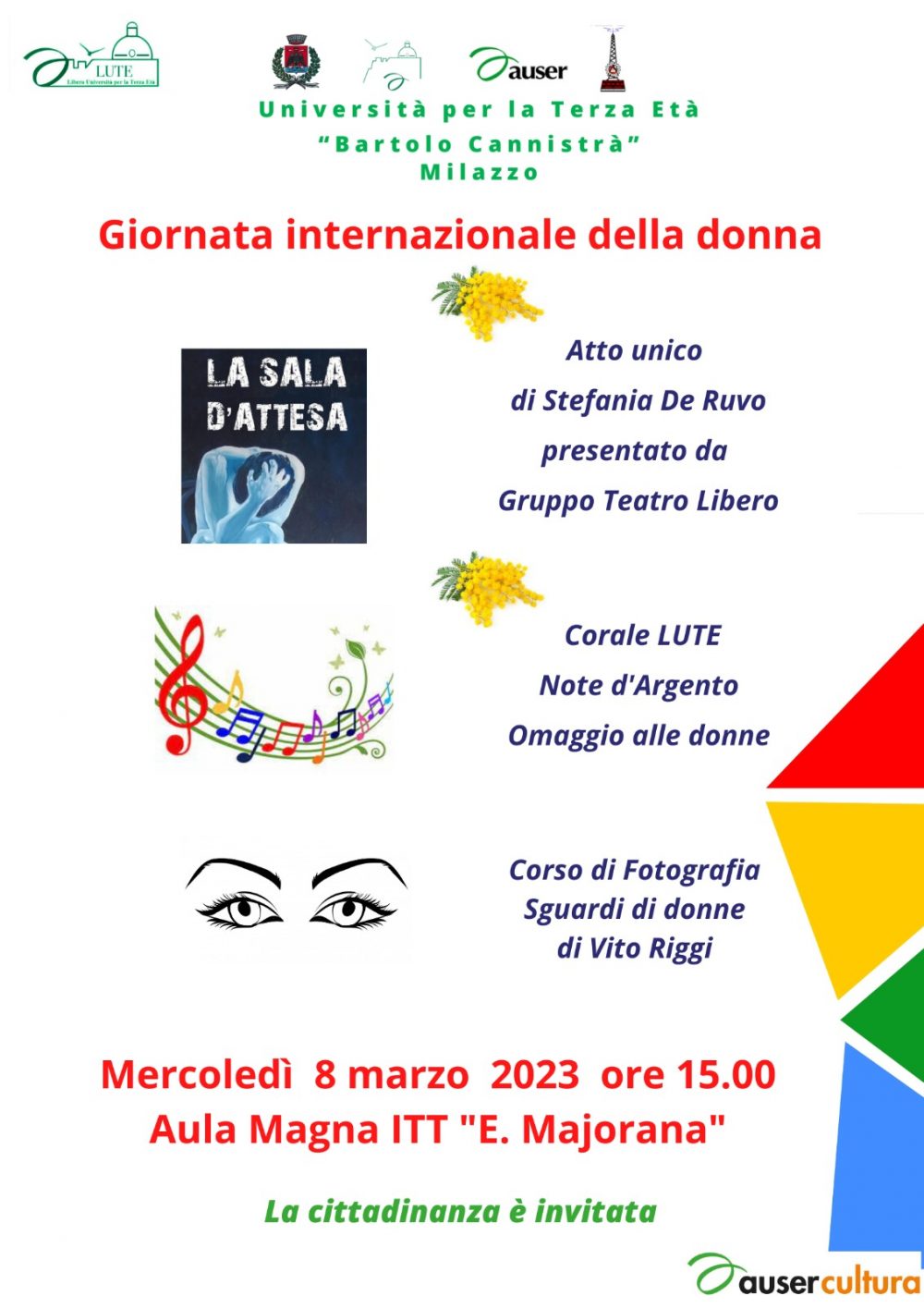 GIORNATA INTERNAZIONALE DELLA DONNA
