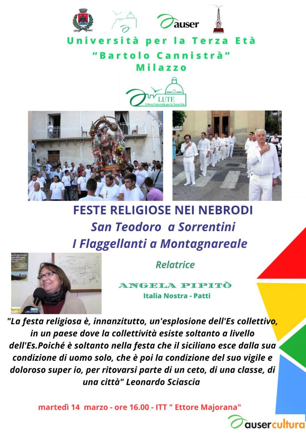 ANGELA PIPITO': Feste religiose nei Nebrodi