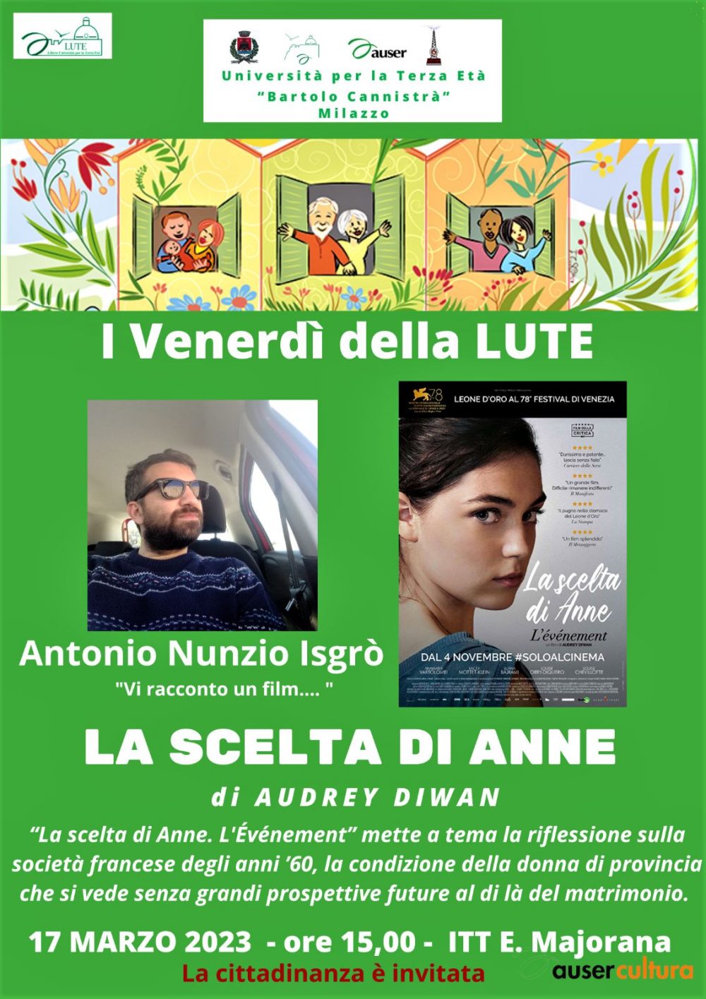 ANTONIO NUNZIO ISGRO': La scelta di ANNE