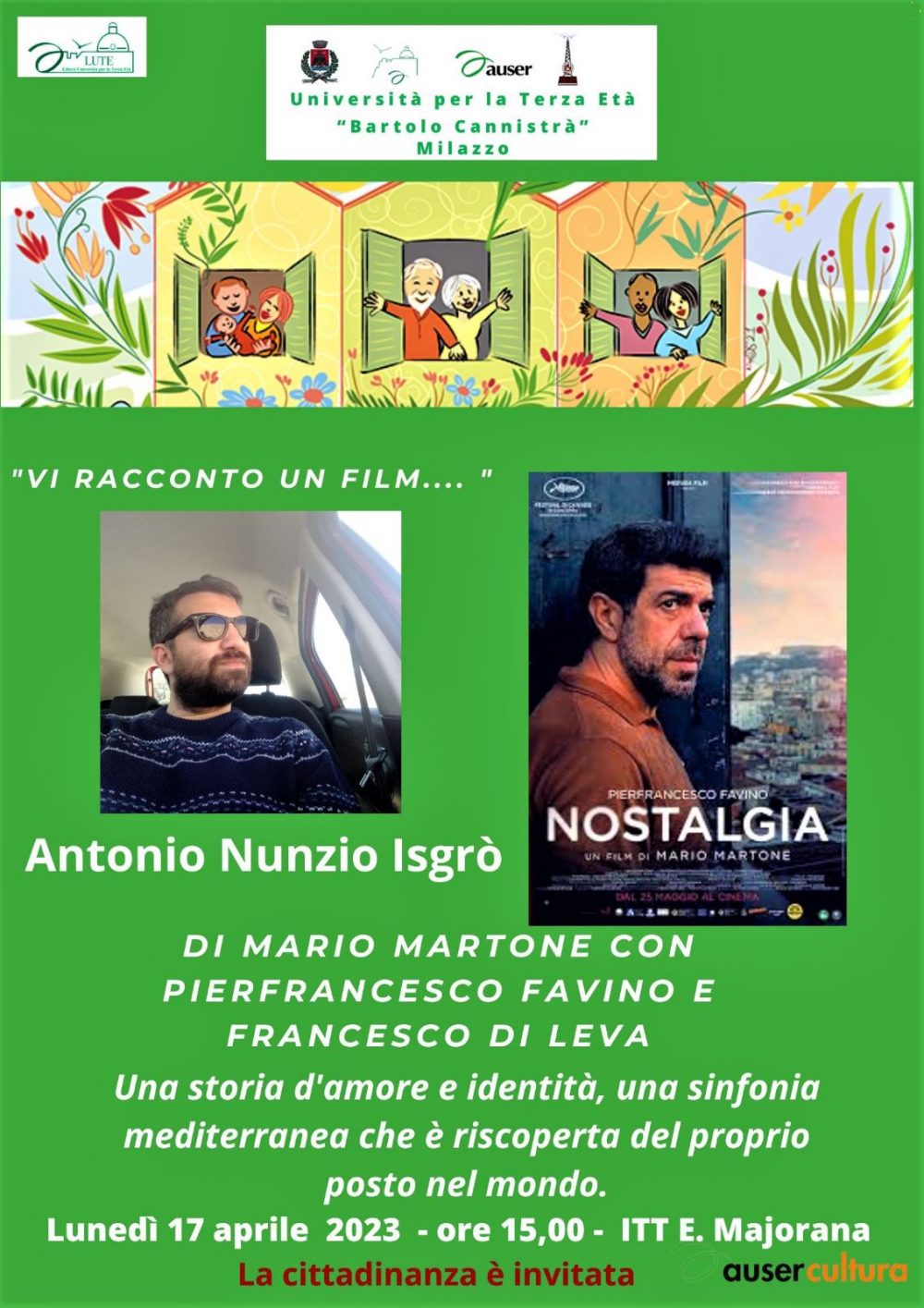 ANTONIO NUNZIO ISGRO': Nostalgia