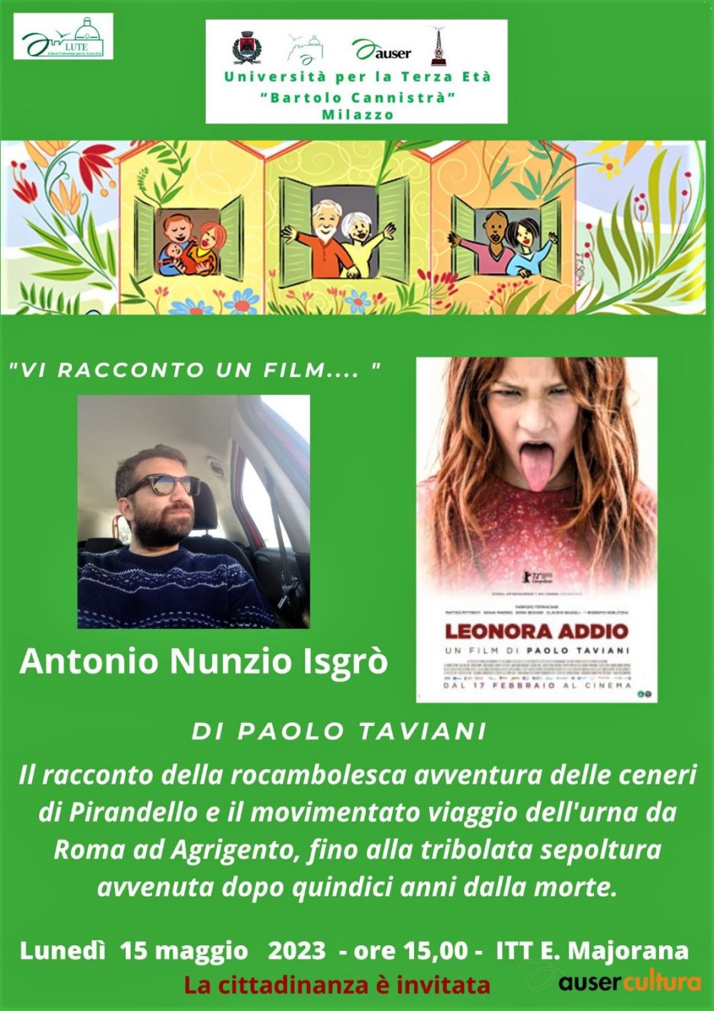 ANTONIO NUNZIO ISGRO': Leonora Addio