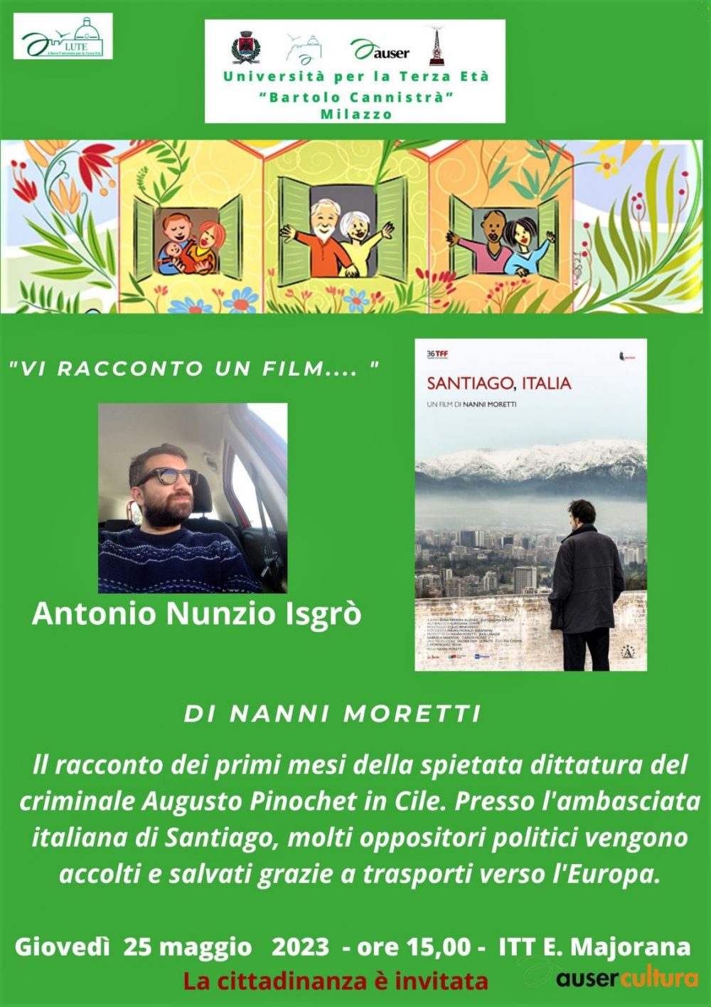 ANTONIO NUNZIO ISGRO': Santiago, Italia