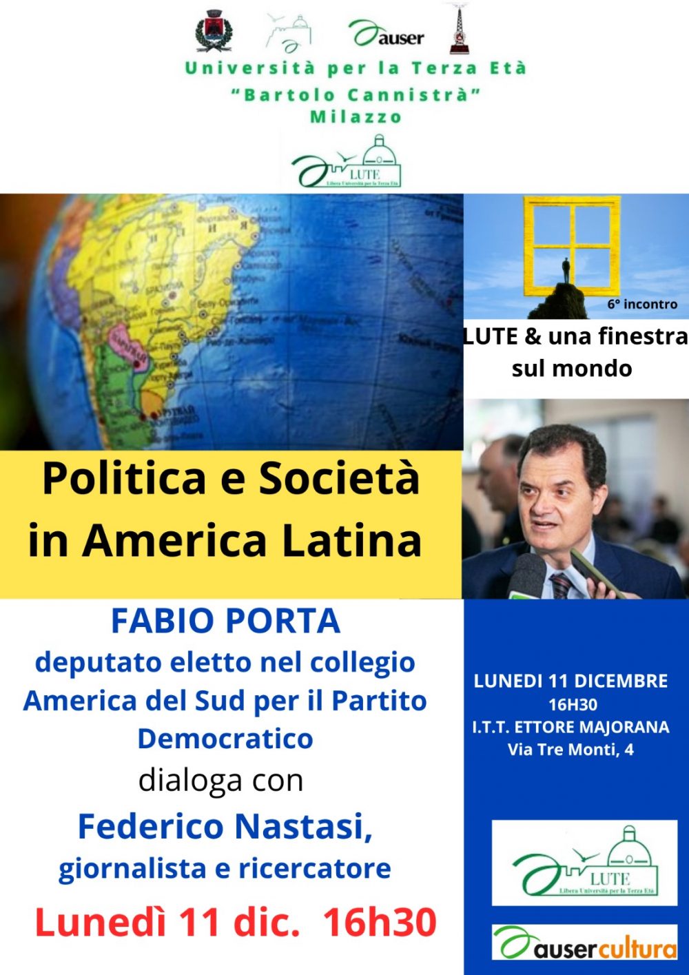 PORTA F. / NASTASI F.: Politica e Società in America Latina