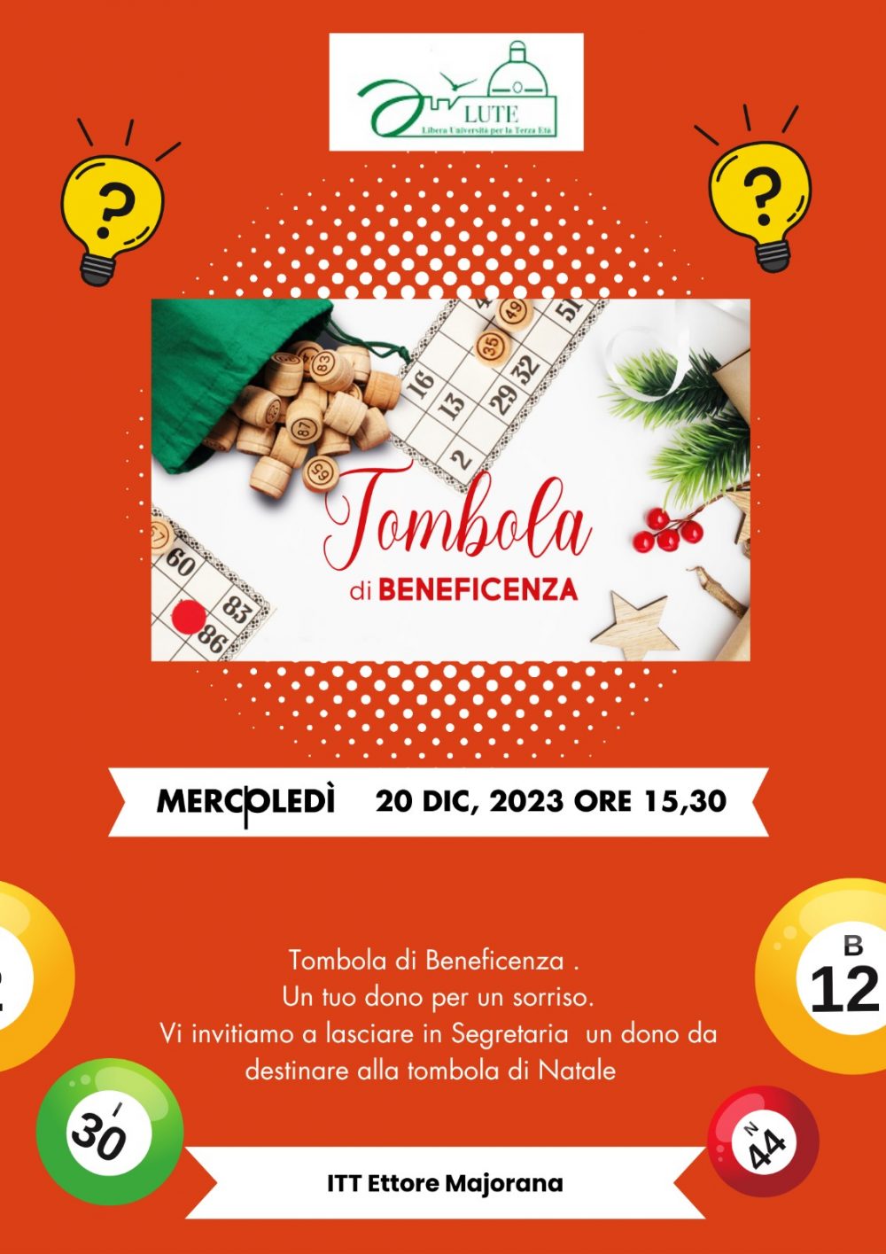 Tombolata di Beneficienza