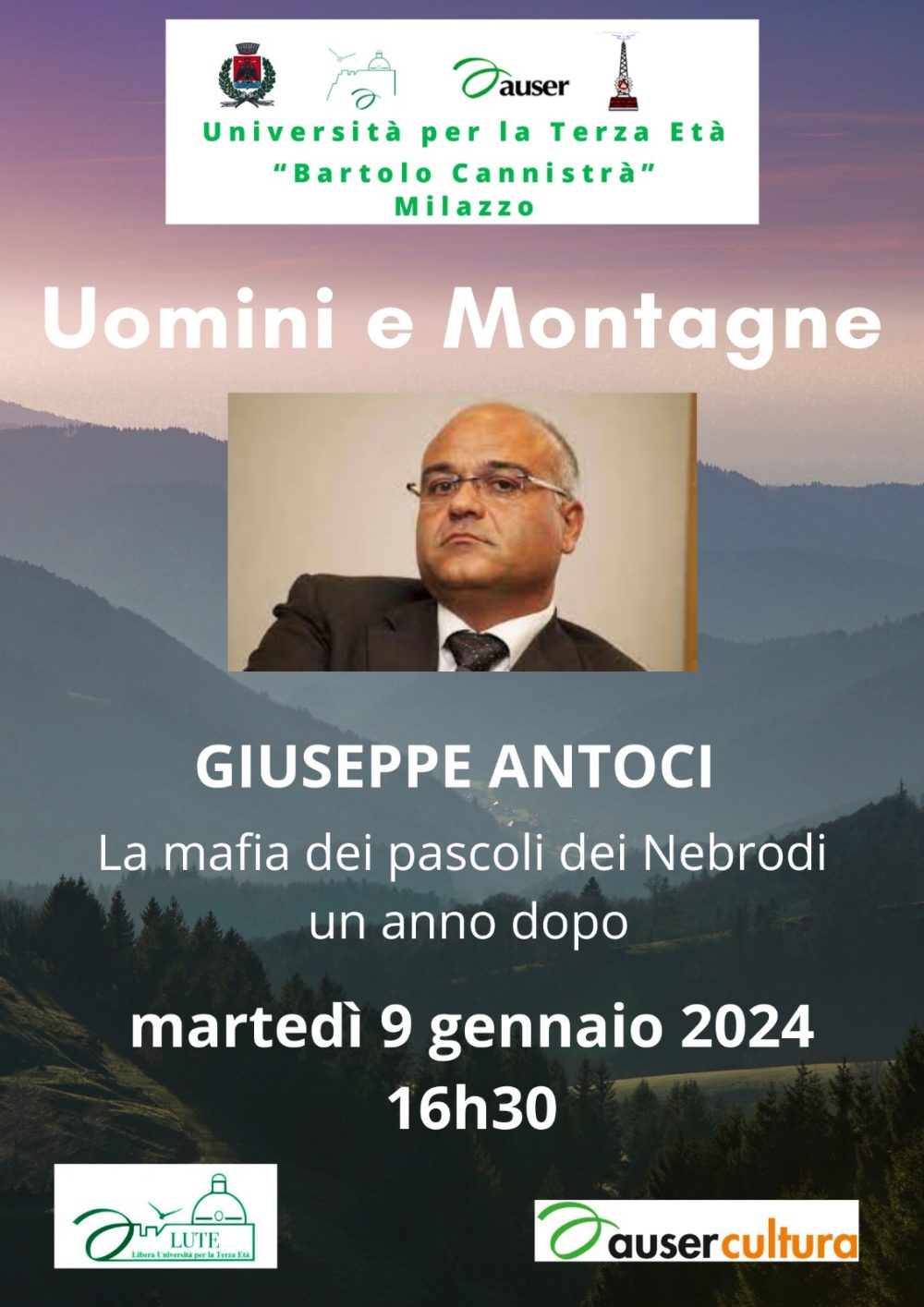 ANTOCI GIUSEPPE: La mafia dei pascoli dei Nebrodi un anno dopo