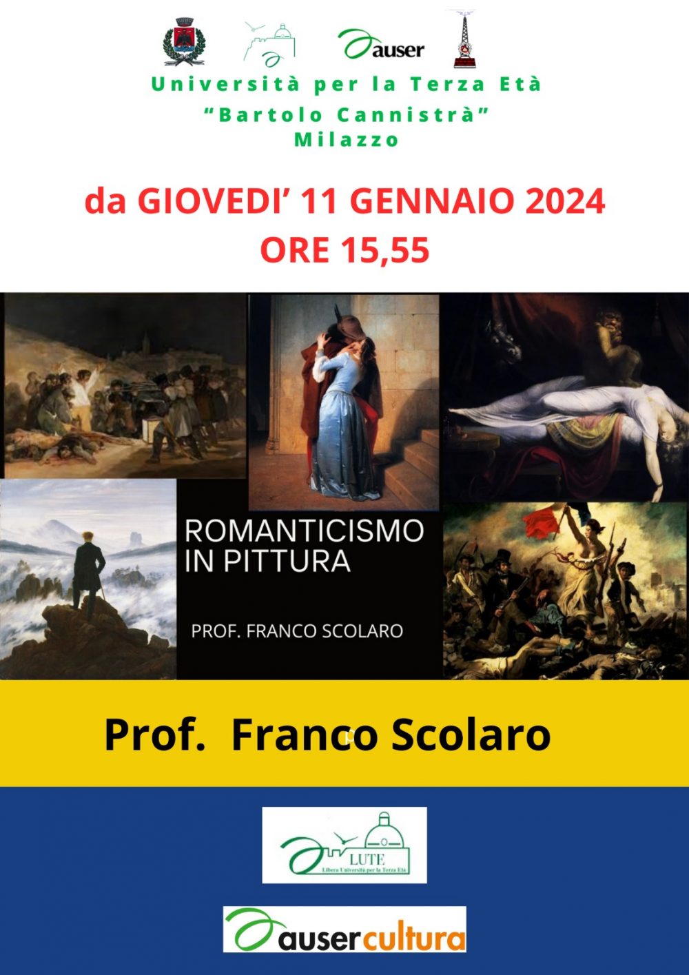 SCOLARO FRANCESCO: Romanticismo in pittura