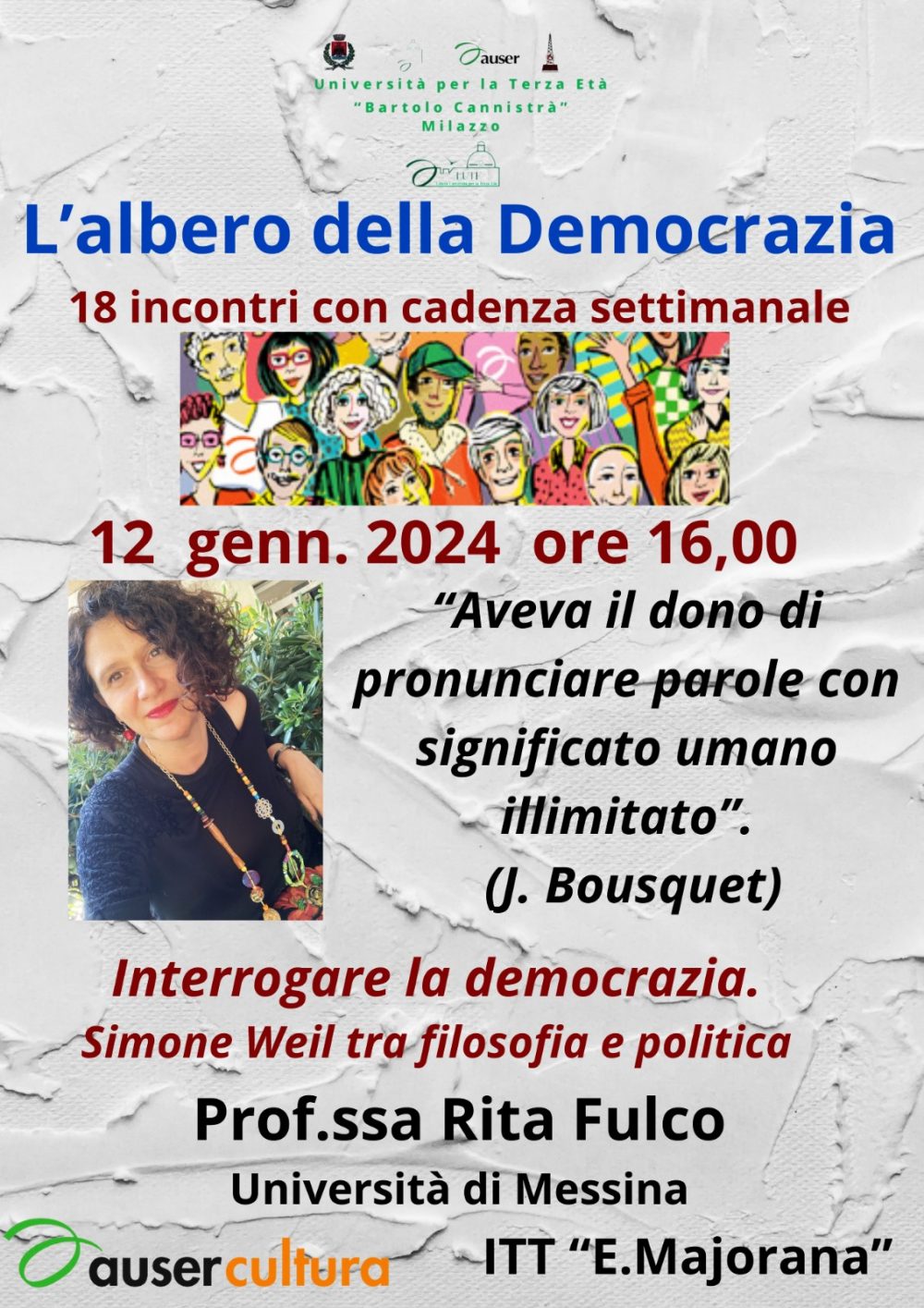 FULCO RITA: Interrogare la democrazia