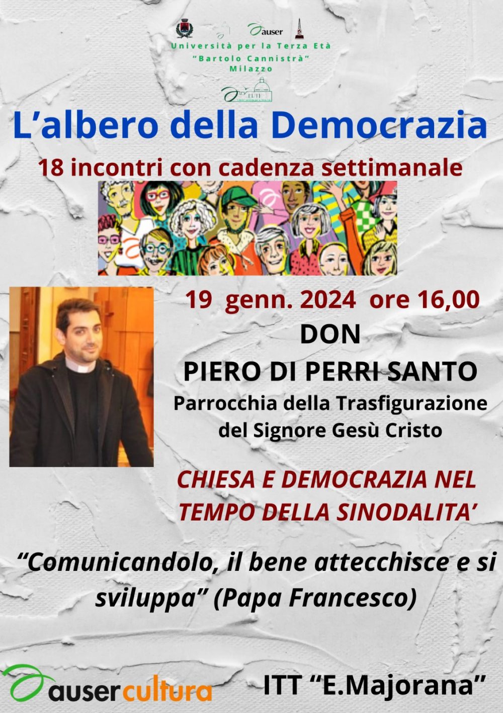 DON PIERO DI PERRI SANTO: Chiesa e Democrazia nel tempo della sinodalità