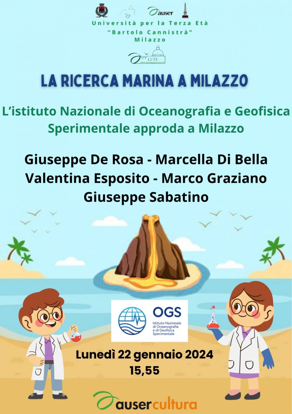 OGS: La ricerca marina a Milazzo