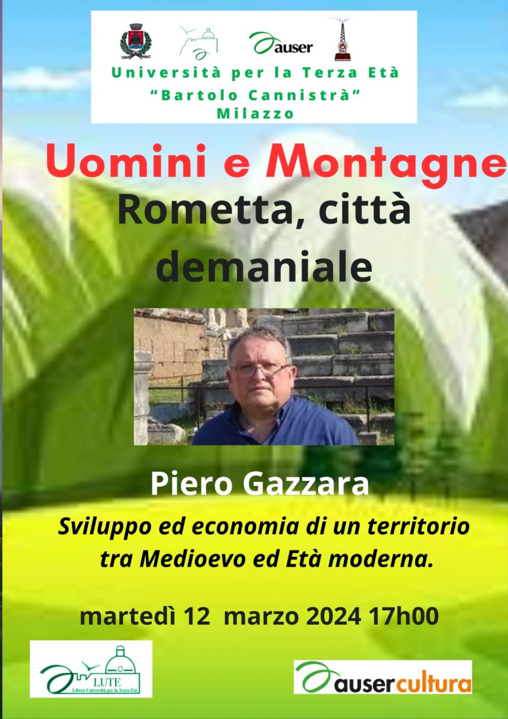 GAZZARA PIERO: Rometta, città demaniale