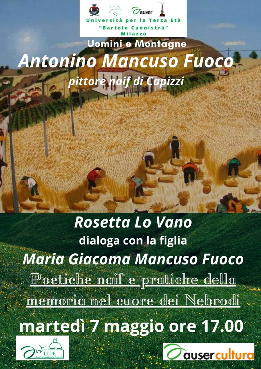 LO VANO ROSETTA: Antonio Mancuso Fuoco pittore naif di Capizzi