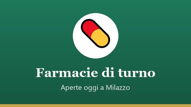 Farmacie di turno a Milazzo
