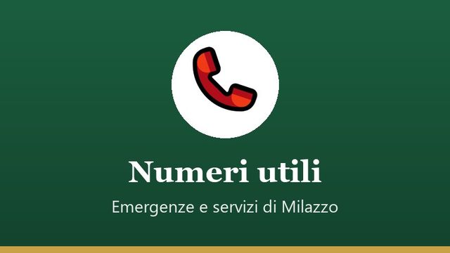 Numeri utili